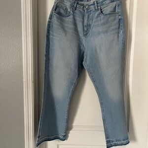 LOFT The Kick Crop High Rise Curvy  Jeans